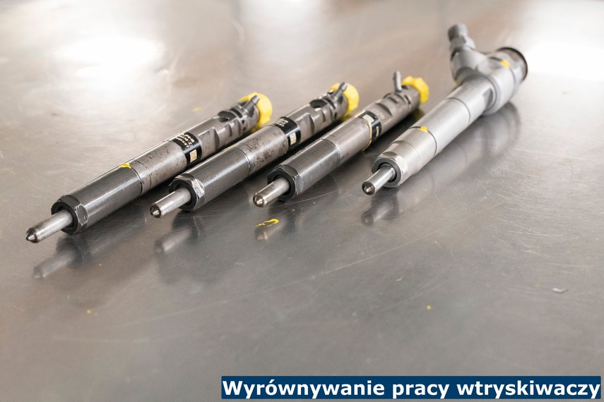 Wyrównywanie pracy wtryskiwaczy Przykładowe wtryskiwacze Delphi i Bosch