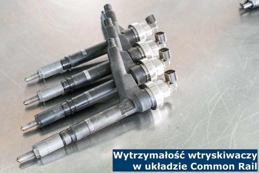 Wytrzymałość wtryskiwaczy w układzie Common Rail Układ wtryskowy Common Rail i żywotność wtryskiwaczy