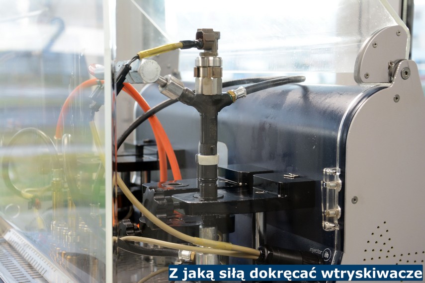 Z jaką siłą dokręcać wtryskiwacze Badanie ciśnienia wtryskiwaczy
