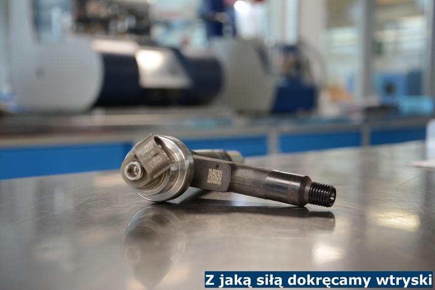 Z jaką siłą dokręcamy wtryski Przykładowy wtryskiwacz Common Rail