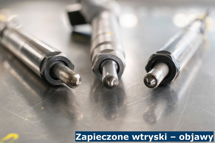 Zapieczone wtryski – objawy Przykładowe wtryski marki BOSCH